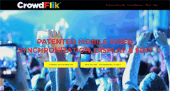 Desktop Screenshot of crowdflik.com